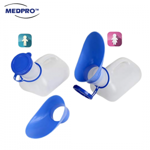 Unisex Durable Urinal with Cover 1200mls