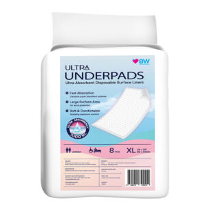 BW Adult Ultra Absorbent Underpads (60 x 90 cm) - 8pcs/pack