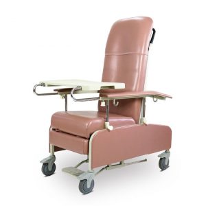 BION Geriatric Chair, Reclining, Mobile, Drop Armrest, RGC100D