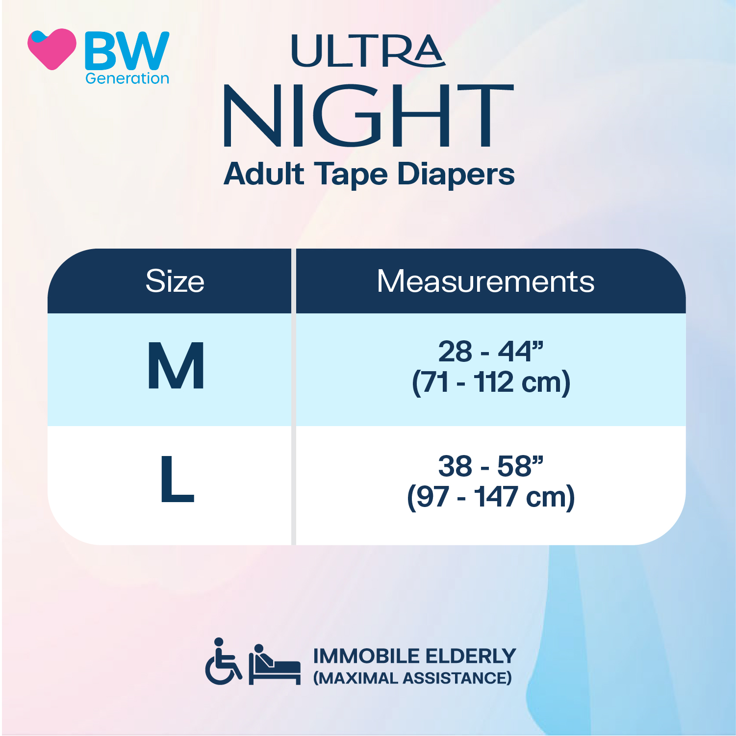 UN size explanation-100