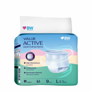 BW Value Active Pull up Adult Diaper Pants - M & L
